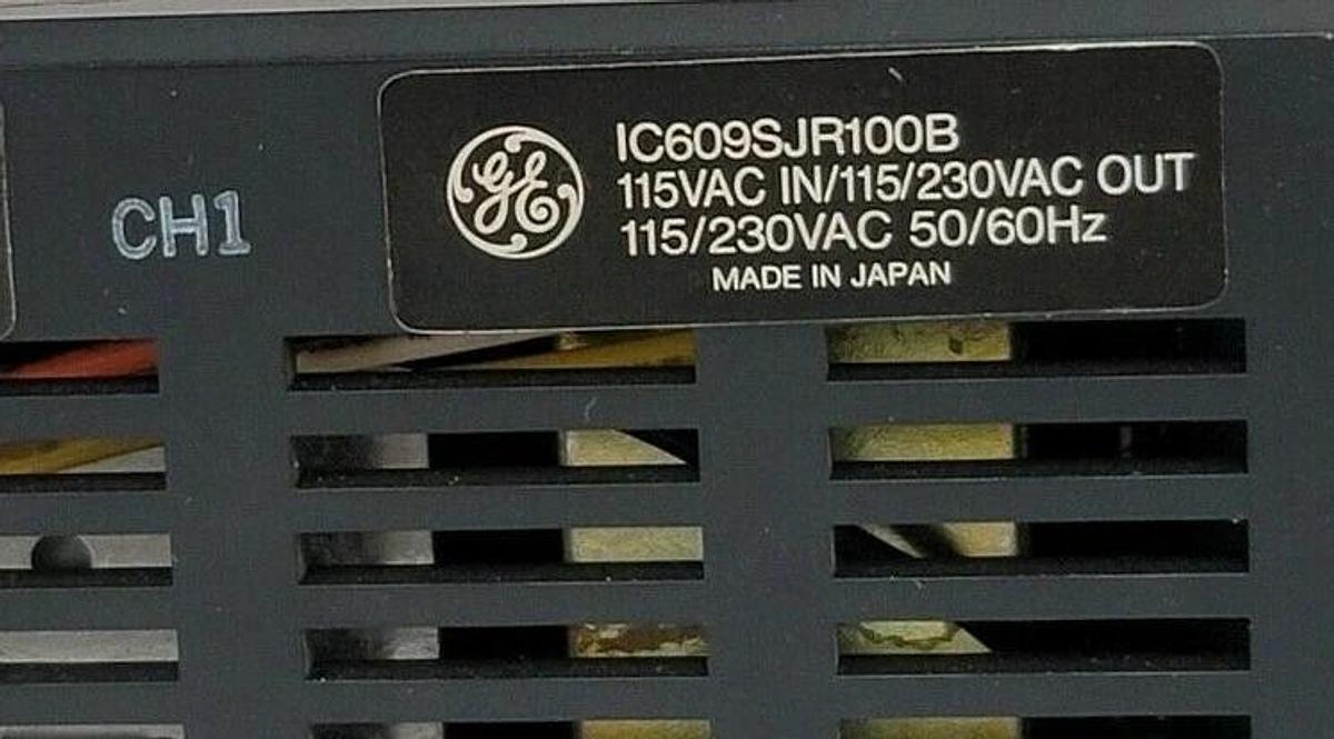 Used NIB GENERAL ELECTRIC IC609SJR100B SERIES ONE JUNIOR PROGRAMMABLE CONTROLLER