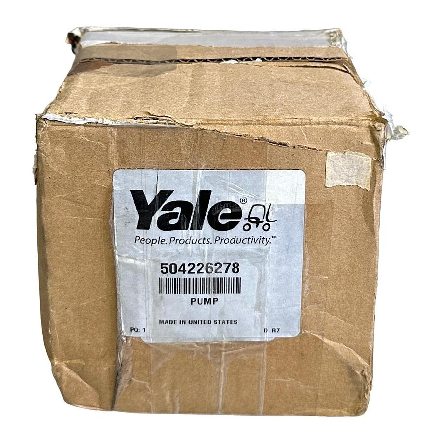 Used NEW YALE 504226278 / YT504226278 OEM HYDRAULIC PUMP FOR FORKLIFT 325186