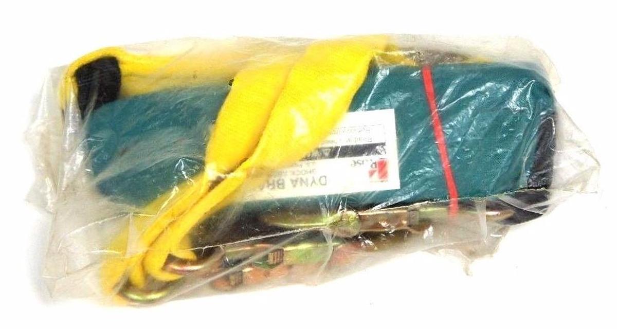 Used NEW MSA ROSE 501574 TWIN LANYARD W/ DYNA BRAKE SHOCK ABSORBER 6 FT