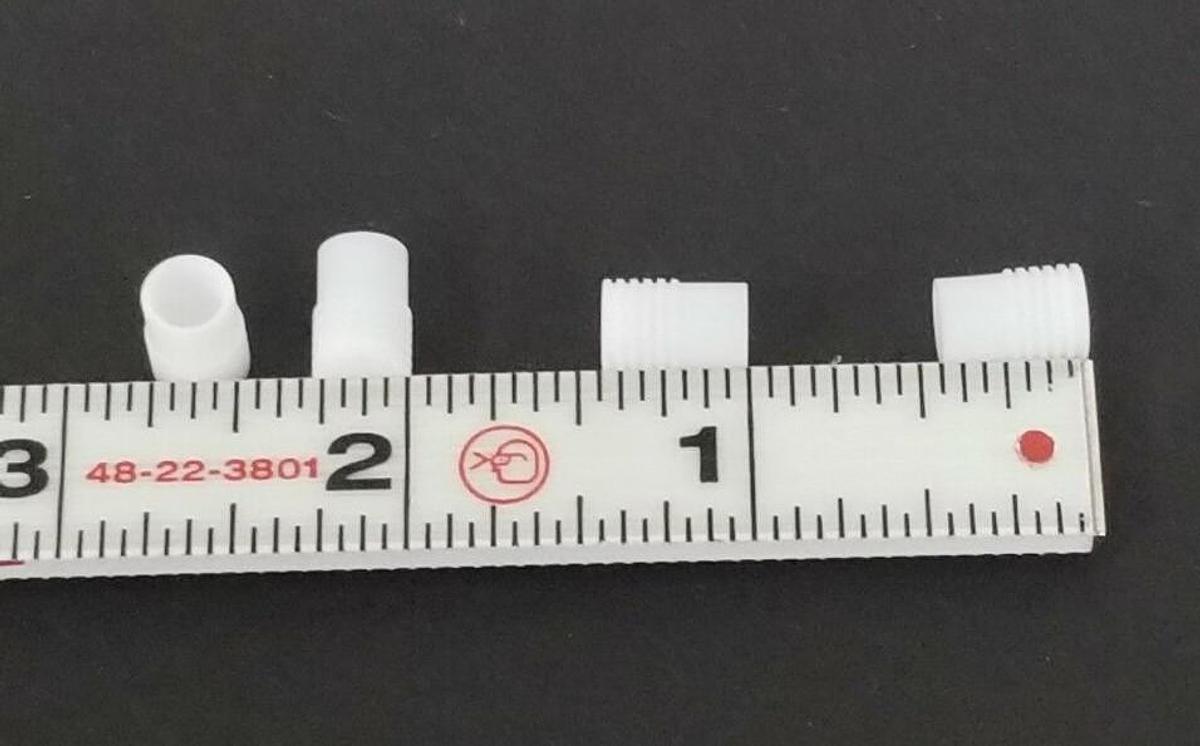 Used LOT OF 4 NEW GENERIC SYRINGE CAPS 2.5 ML F/5052/8051