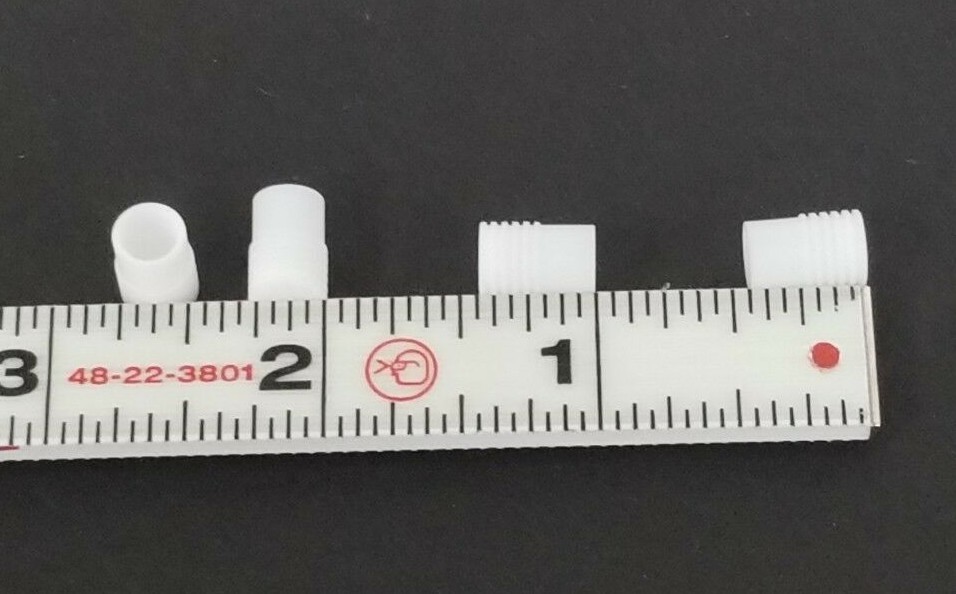 Used LOT OF 4 NEW GENERIC SYRINGE CAPS 2.5 ML F/5052/8051