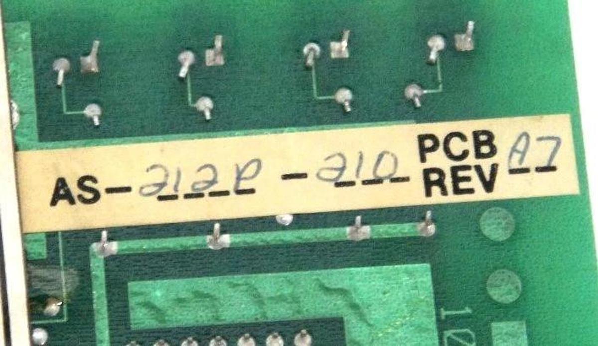 Used GOULD MODICON S212-200 CONTROL BOARD REV A PCB REV A7 S212200