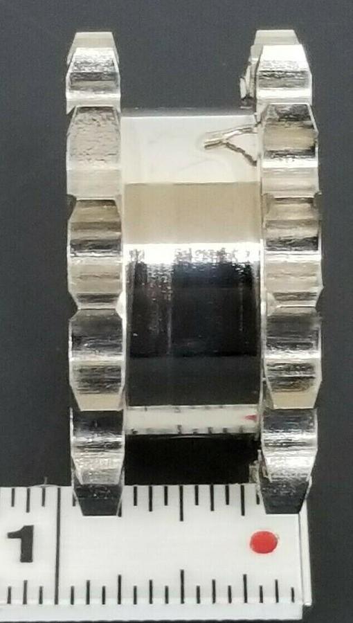 Used NEW SIMPLEX 201A159 15 TOOTH DOUBLE SIMPLEX SPROCKET 985-010518 985010518