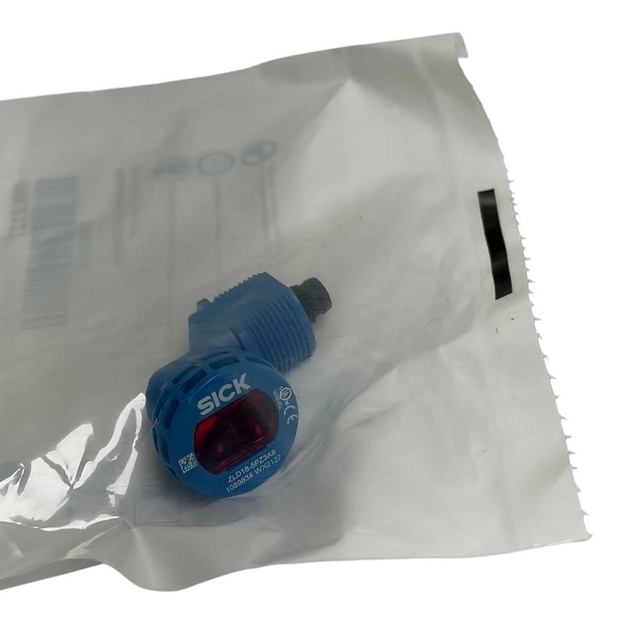 Used SICK ZLD18-5PZ3A8 SimpleSense Photoelectric Sensor Switch 1089834 - NEW SEALED