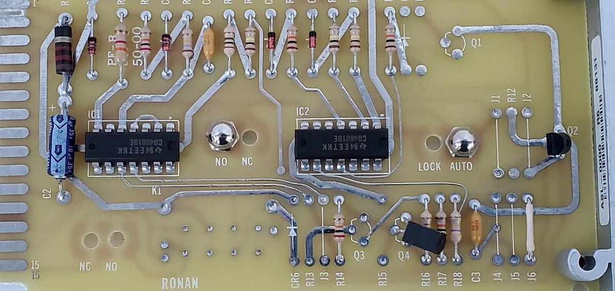 Used RONAN ASL-0000 PC BOARD ASL0000