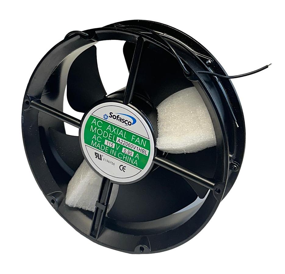 Used NEW SOFASCO A22060V1HBL AC AXIAL FAN 115VAC 0.90A BLACK NSNP