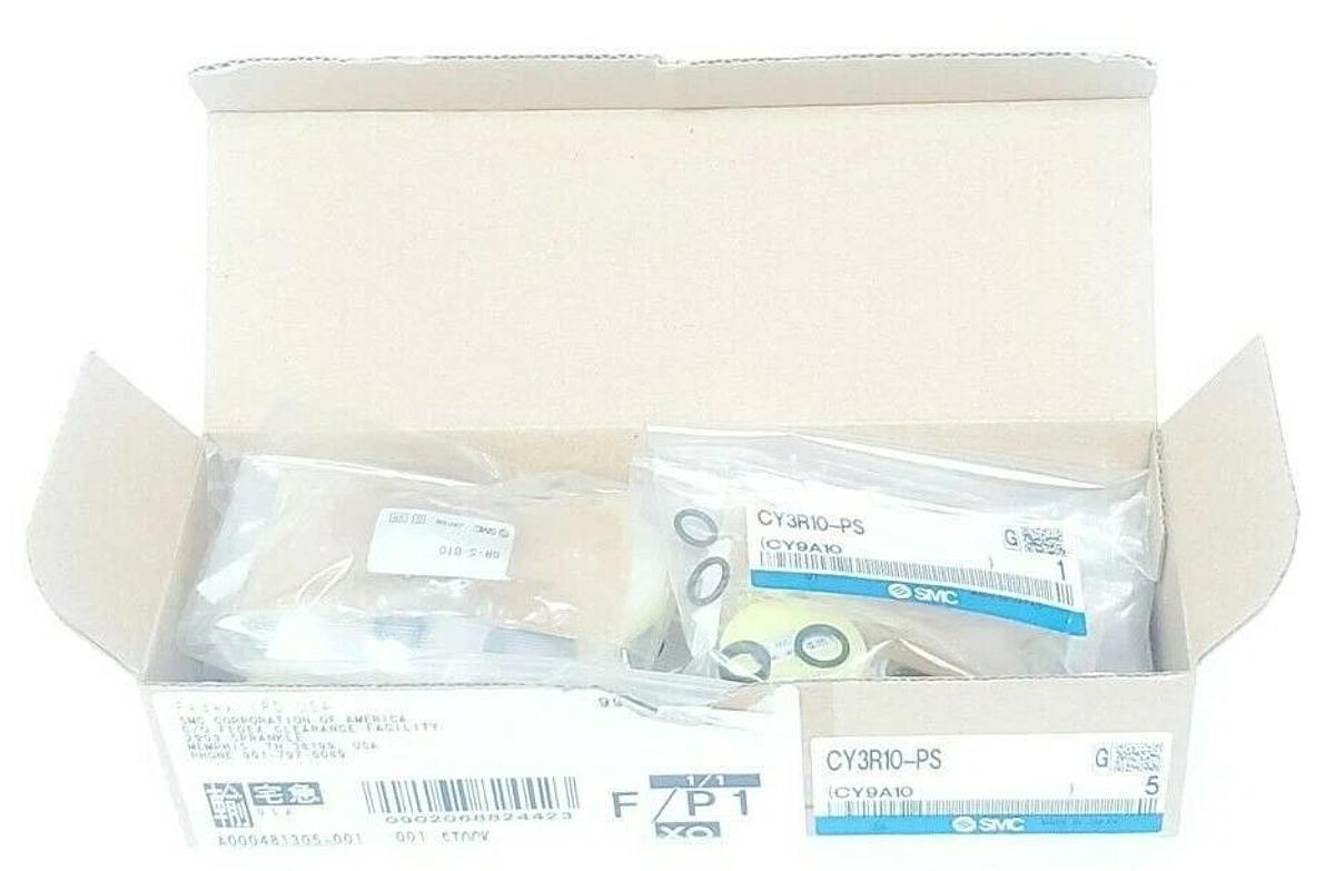 Used BOX OF 5 NEW SMC CY3R10-PS SEAL KITS CY3R10PS