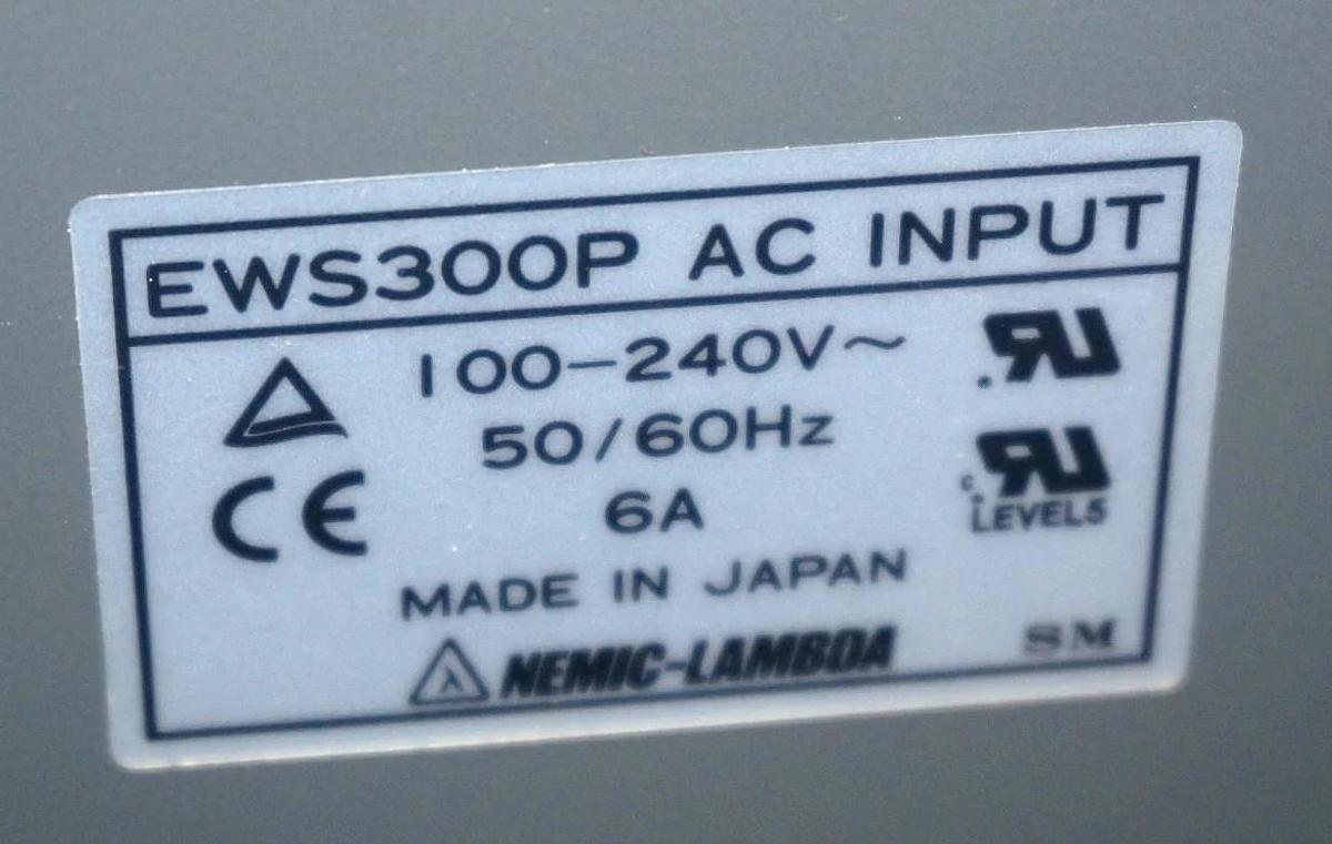 Used NEW FANUC A05B-2351-C310 I/O PSU UNIT W/ LAMBDA EWS300P-24, A05B2351C310