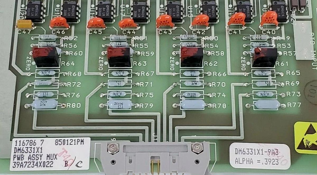 NEW FISHER ROSEMOUNT DM6331X1-9A3 BOARD PWB ASY MUX 39A7234X022