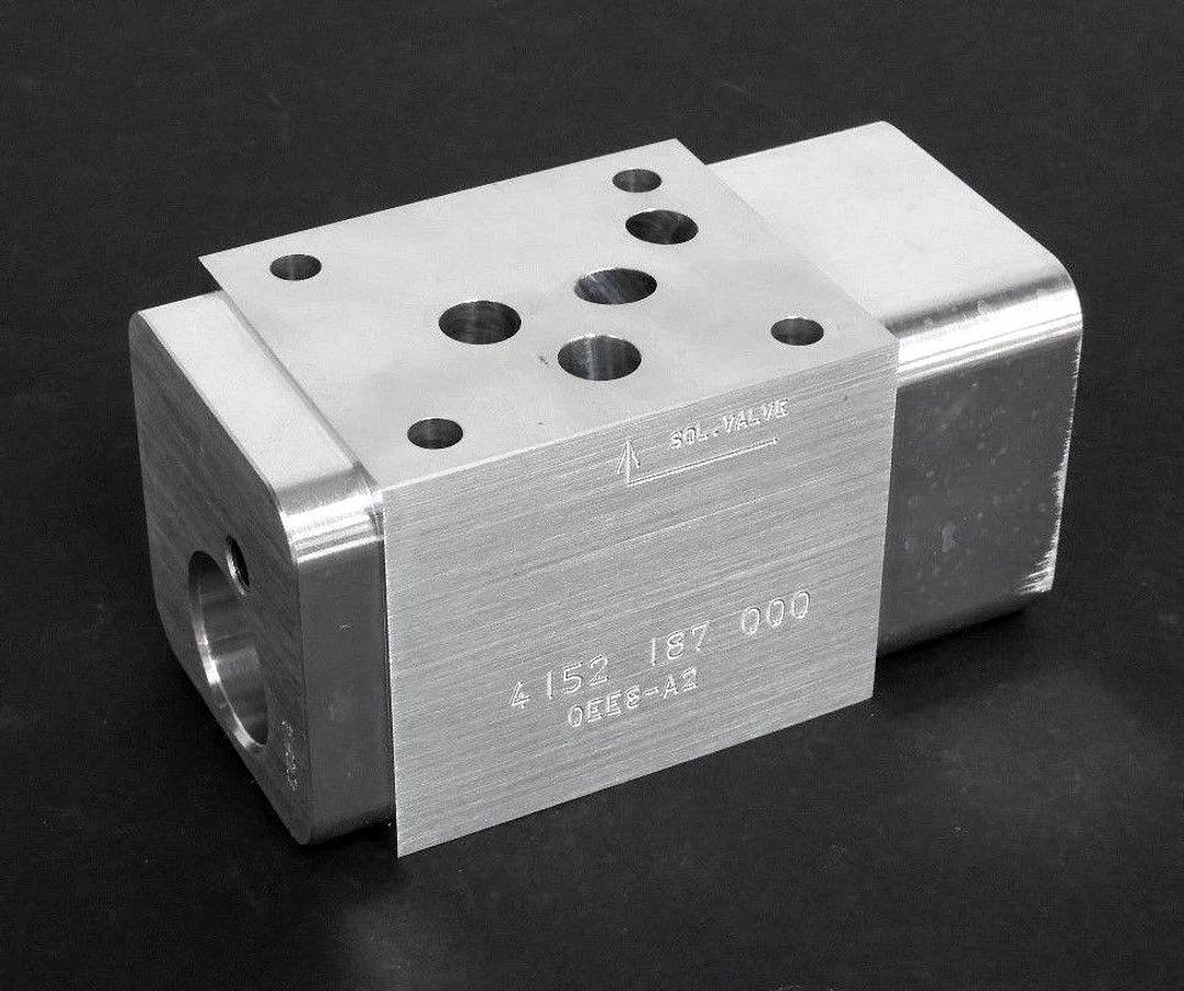 Used NEW SUN HYDRAULICS 4152187000 SOELNOID VALVE MANIFOLD BLOCK 0EE8-A2
