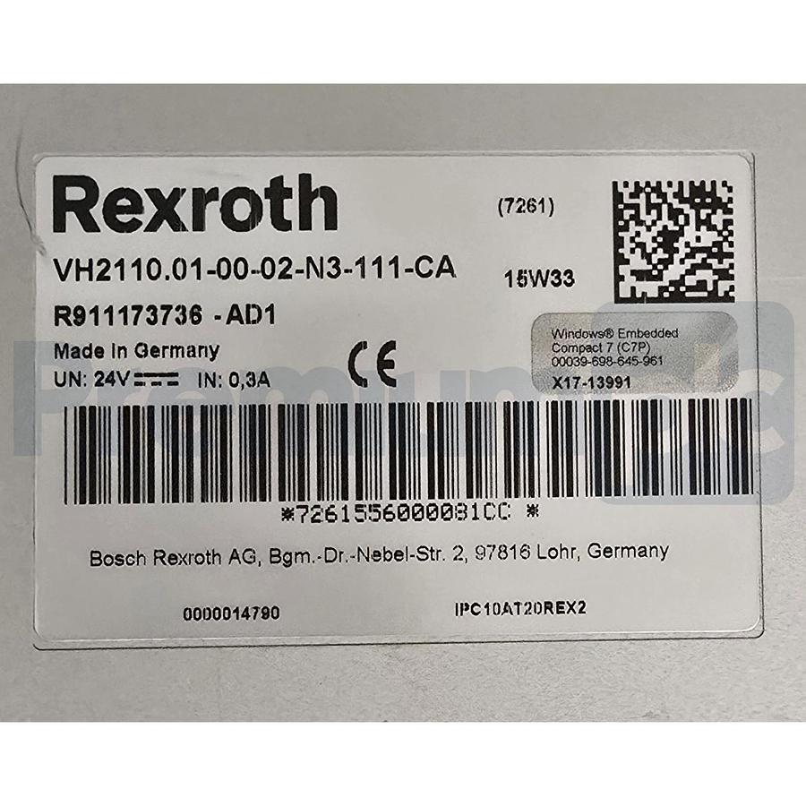 Rexroth R911173736 | VH2110.01-00-02-N3-111-CA IndraControl Mobile Control Panel