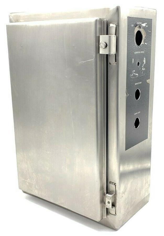 Used GIRTON 18" X 12" X 8" CONTROL PANEL ENCLOSURE FOR GV150S VIAL EXTERIOR WASHER