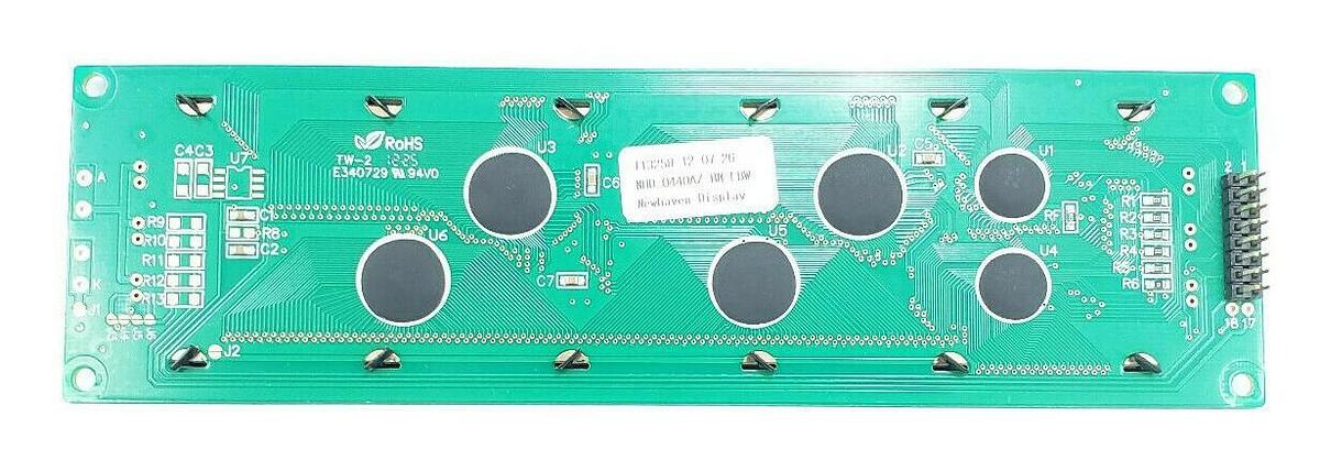 Used NEW NEWHAVEN DISPLAY NHD-0440AZ-RN-FBW LCD DISPLAY MODULE 113258-12-07-26