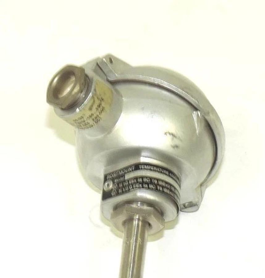 Used ROSEMOUNT W-EYI (RZ-Exi) 1PT100/41031529 196...550 DEG. C TEMPERATURE ASSEMBLY