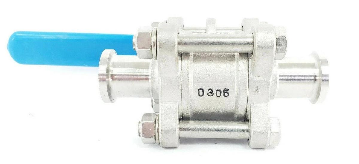 Used JENSEN 3/4"-CF8M 1000 WOG 3/4" BALL VALVE 0305