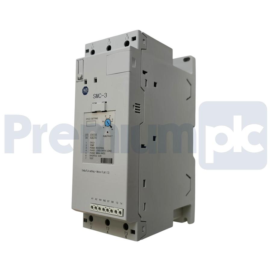 Used ALLEN BRADLEY 150-C60NBD /B SMC-3 OPEN SMART MOTOR CONTROLLER 60A/480V/3P NSMP