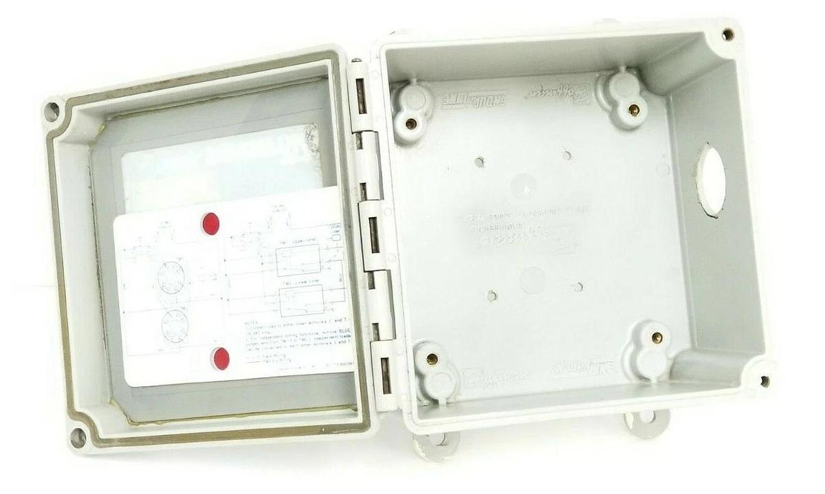 Used HOFFMANN A-664CHSCFGW ENCLOSURE 6.00X6.00X4.00 ECOLAB CONTROL MASTER JR