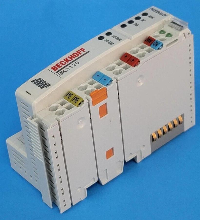 Used BECKHOFF BK3120 PROFIBUS Coupler PROFIBUS-DP 24VDC