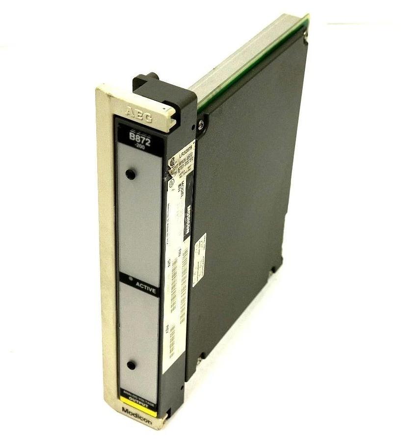 Used MODICON AS-B872-200 ANALOG OUTPUT MODULE ASB872200
