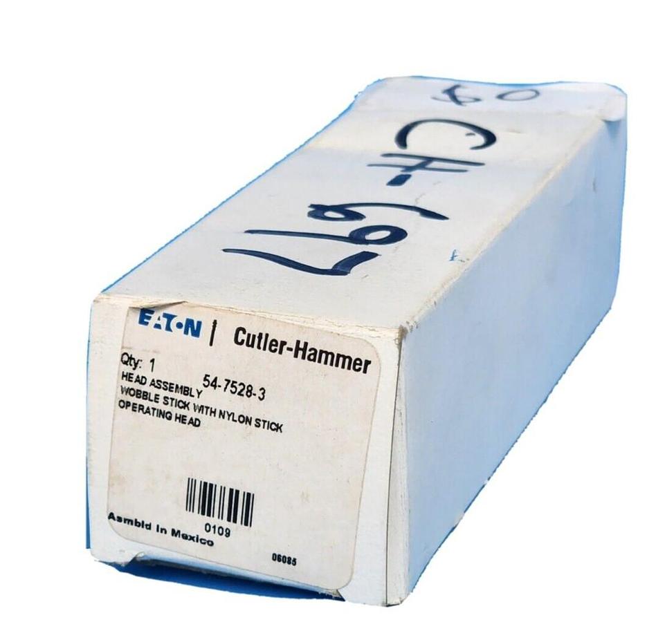Used NEW EATON CUTLER-HAMMER 54-7528-3 / 5475283 HEAD ASSEMBLY WOBBLE STICK
