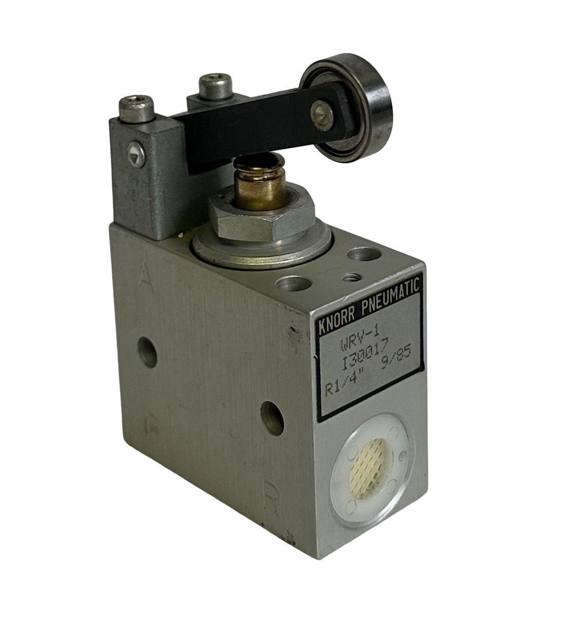Used NEW KNORR PNEUMATIC WRV-1 / WRV1 PNEUMATIC SPRING RETURN LIMIT SWITCH I30017 1/4