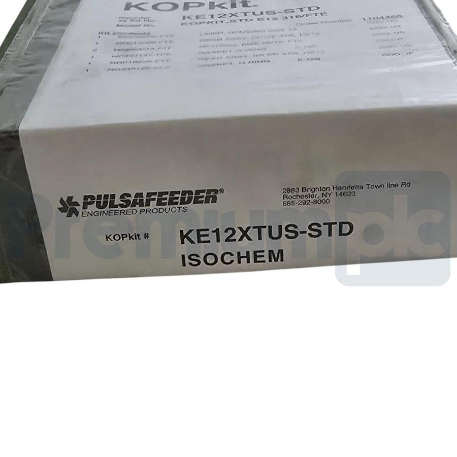 Pulsafeeder KOPkit STD E12 316/FTE | KE12XTUS-STD Isochem Pump Rebuild Kit NSMP