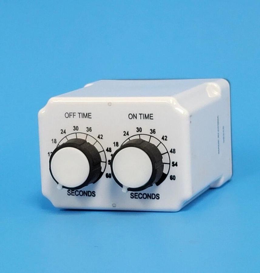 Used DAYTON 1A367N TIME DELAY RELAY .6 TO 60 SEC.