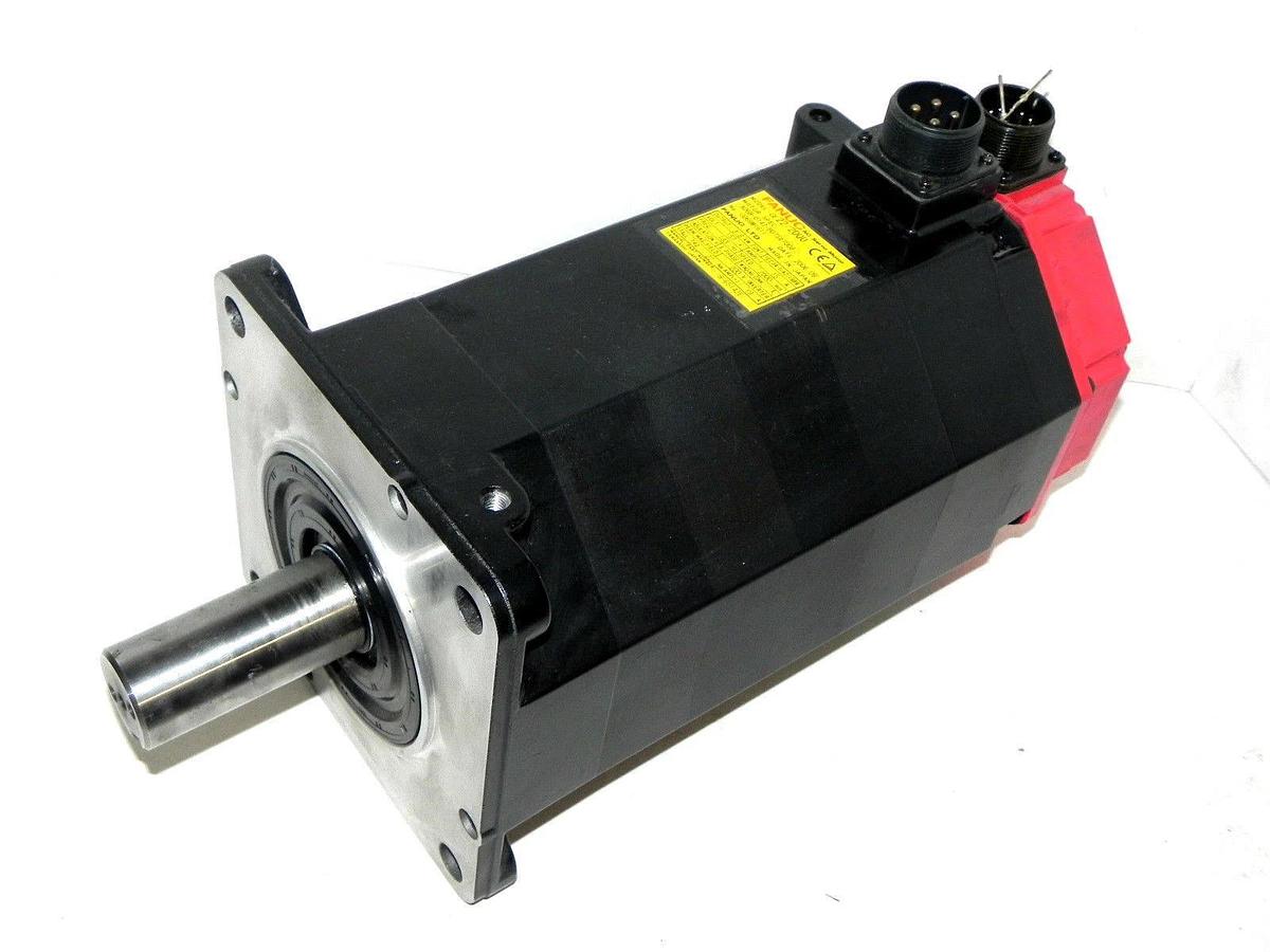 Used FANUC A06B-0147-B075#7008 SERVO MOTOR AC A22/2000 A64 PULSE A06B0147B075