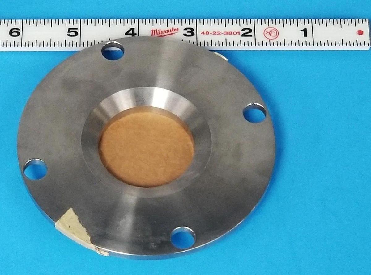 NEW TRI-CLOVER 18751 STAINLESS STEEL FLANGE 308E 14-316