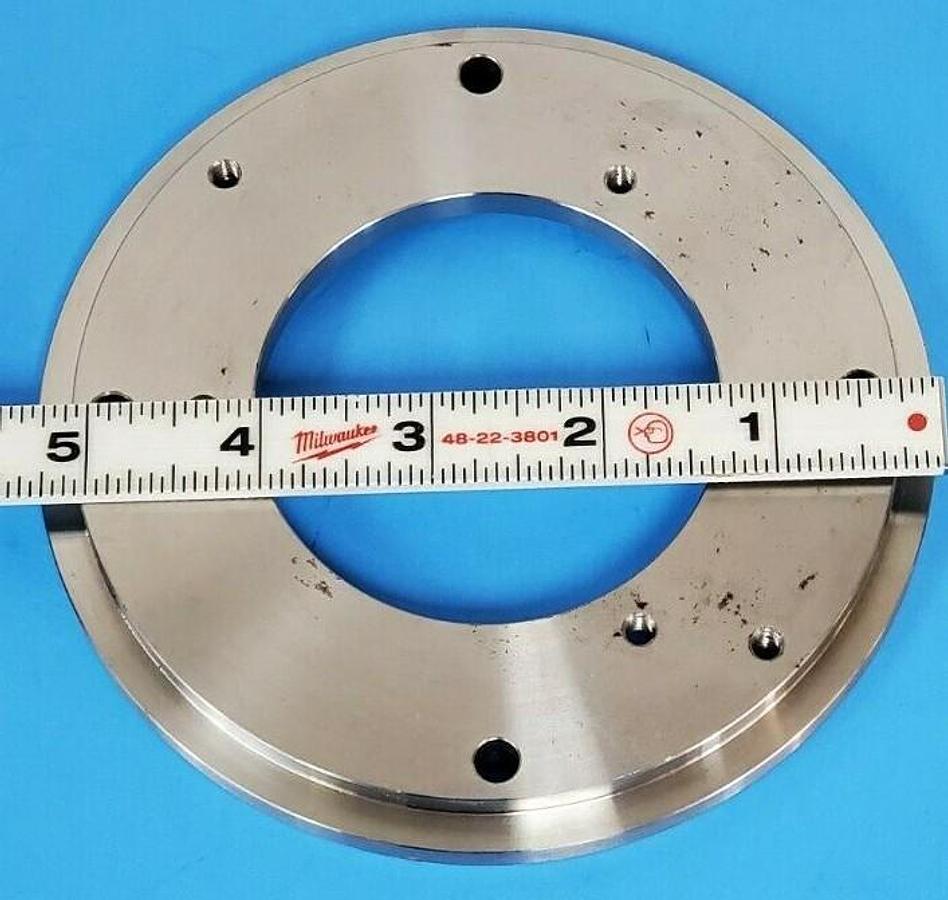 Used NEW MORI SEIKI F-53063A05 FLANGE 0A40000267-047 220207 F-53063A F53063A05