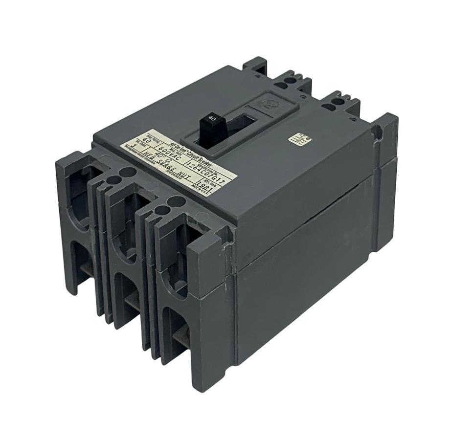 Used WESTINGHOUSE HFB3040-U / 1264C07G17 AB De-ion CIRCUIT BREAKER 40A 600VAC NSMP
