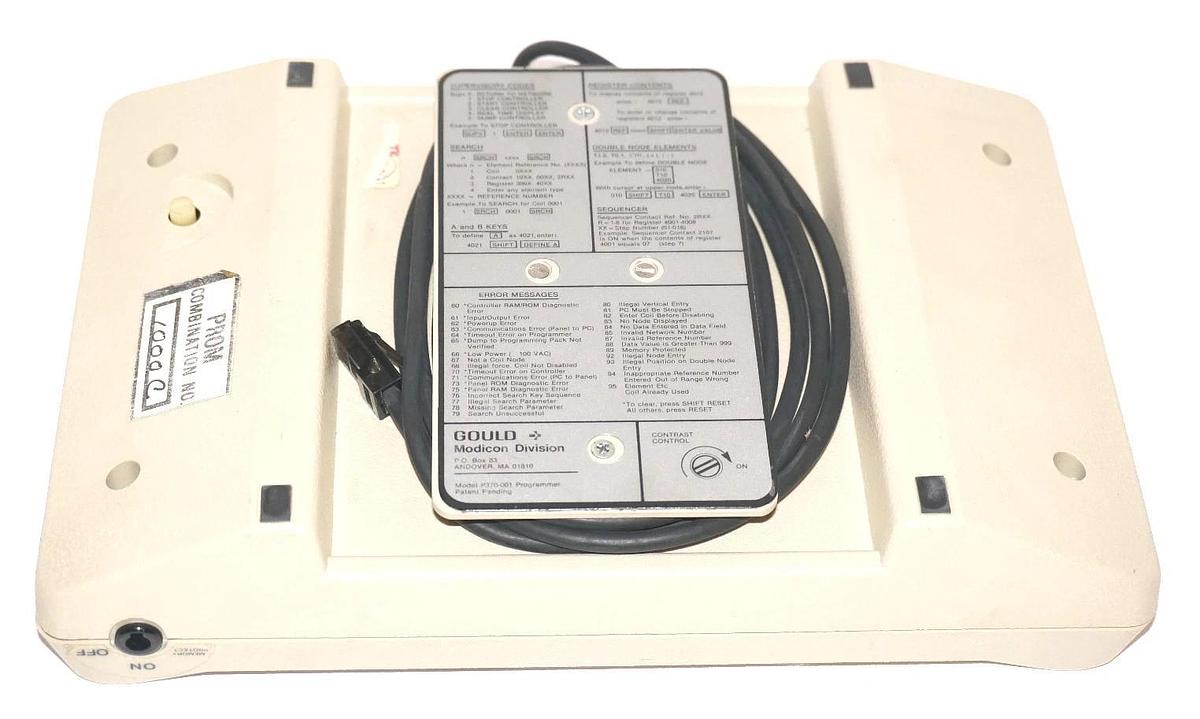 Used GOULD AS-P370-001 MICRO 84 PROGRAMMER P370-001