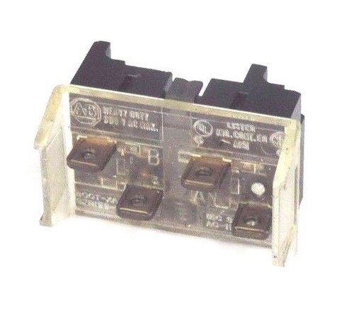 Used LOT OF 3 ALLEN BRADLEY 800T-XA CONTACT BLOCKS 800TXA SER. C