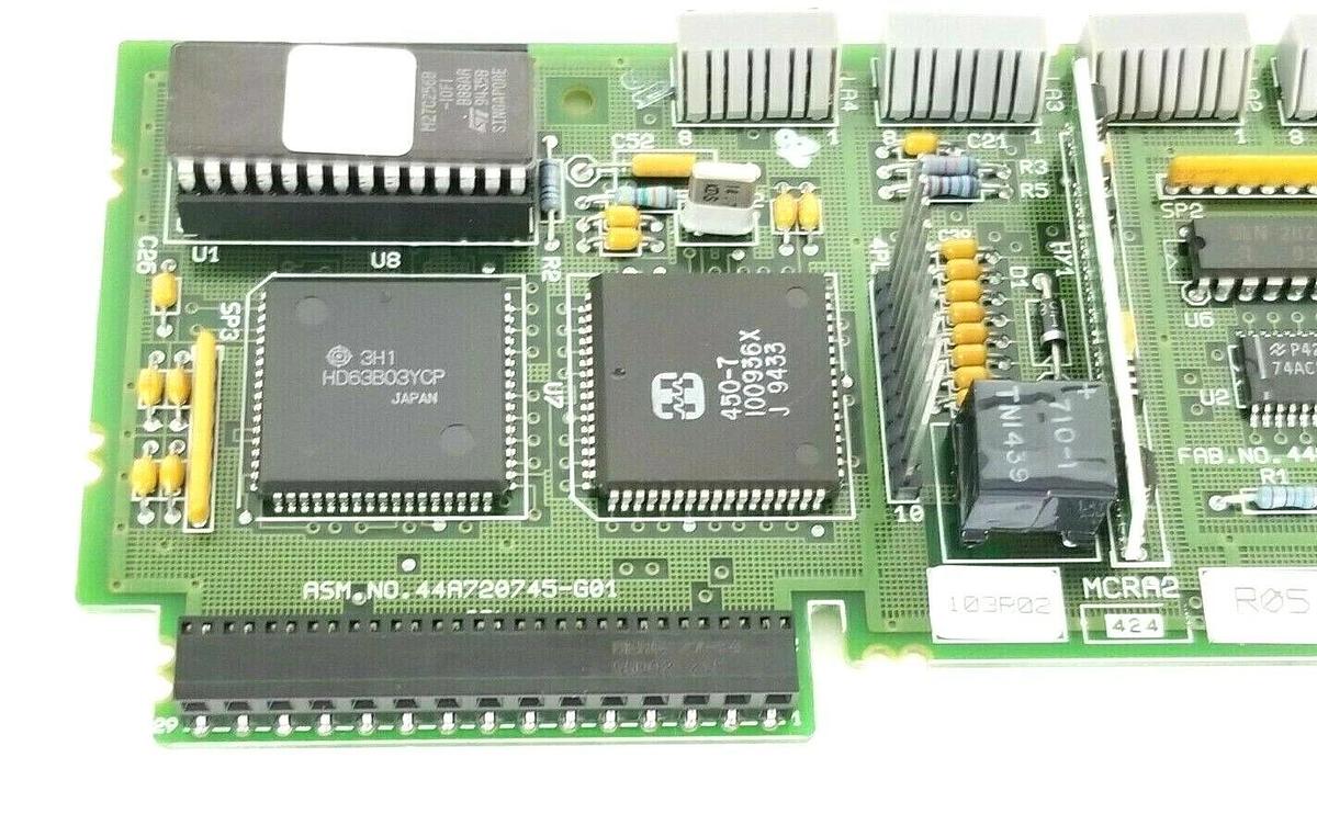 Used GE FANUC 44A720745-G01 GENIUS CONTROL BOARD VA-7 44A720745