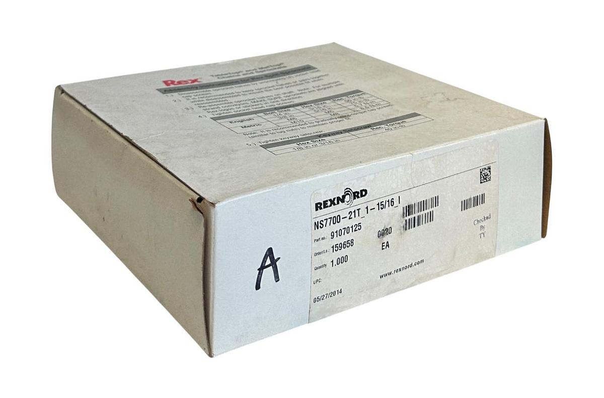 REXNORD NS7700-21T_1-15/16_I / 91070125 SPROCKET FLATTOP 1-15/16'' BORE NSMP