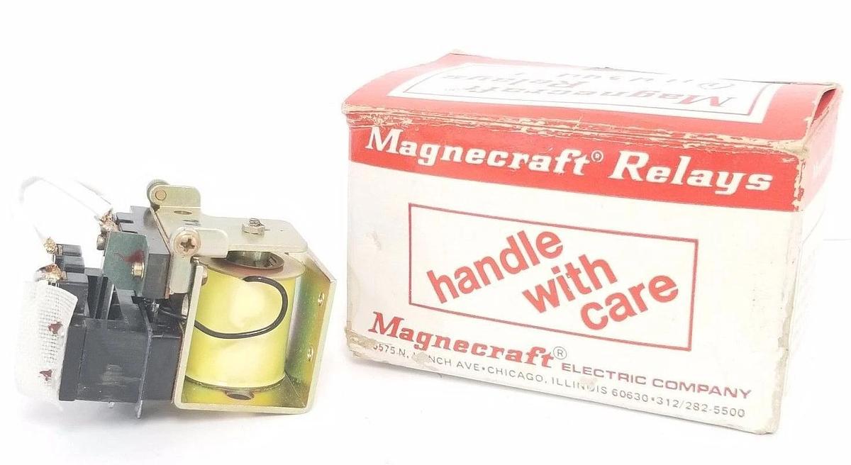 NIB MAGNECRAFT ELEC. CO. 06-114344-001 RELAY 93X-9