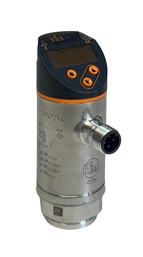 Used IFM PN-010-REN14-QFRKG/US/ /V / PN7294 IO-Link PRESSURE SENSOR 18-30VDC NSMP