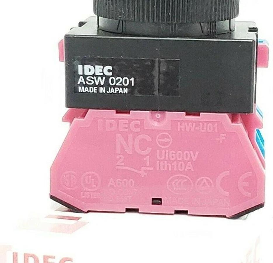 Used NIB IDEC ASW211 SELECTOR SWITCH CONTROL UNIT