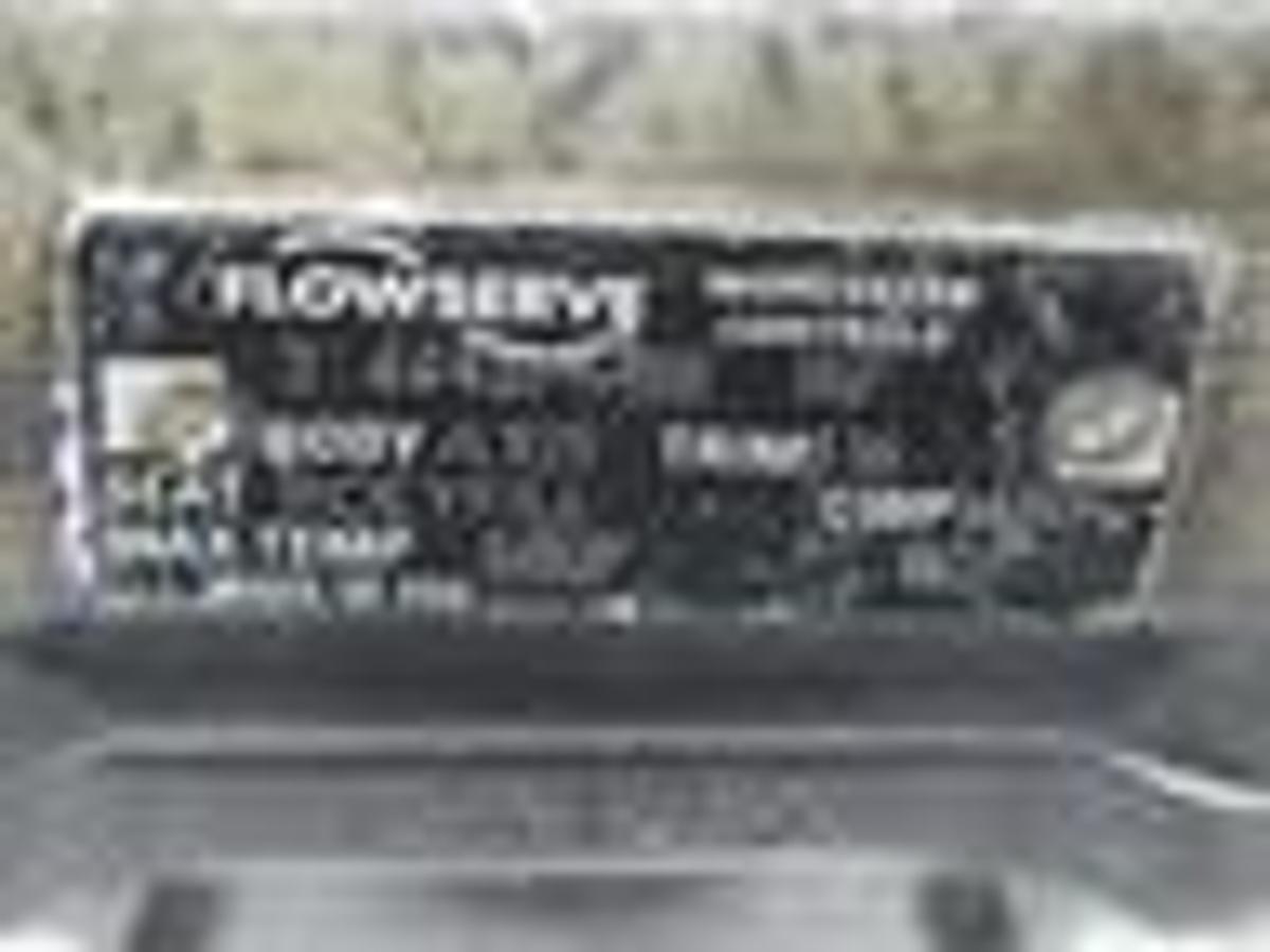 Used 2" FLOWSERVE 2-4446PMSE-R2 BALL VALVE BODY A105 TRIM 316 MAX TEMP:500F CWP1480