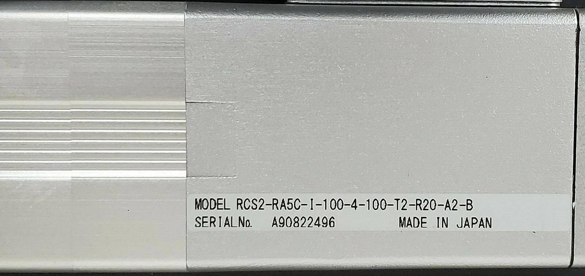 Used NEW IAI RCS2-RA5C-I-100-4-100-T2-R20-A2-B ROBO CYLINDER RCS2RA5CI1004100T2R20A2B