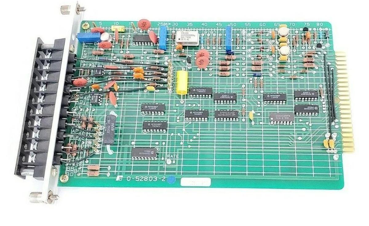Refurbished REPAIRED RELIANCE ELECTRIC 0-52803-2 PC BOARD FREQUENCY TO VOLTAGE FVCC 0528032