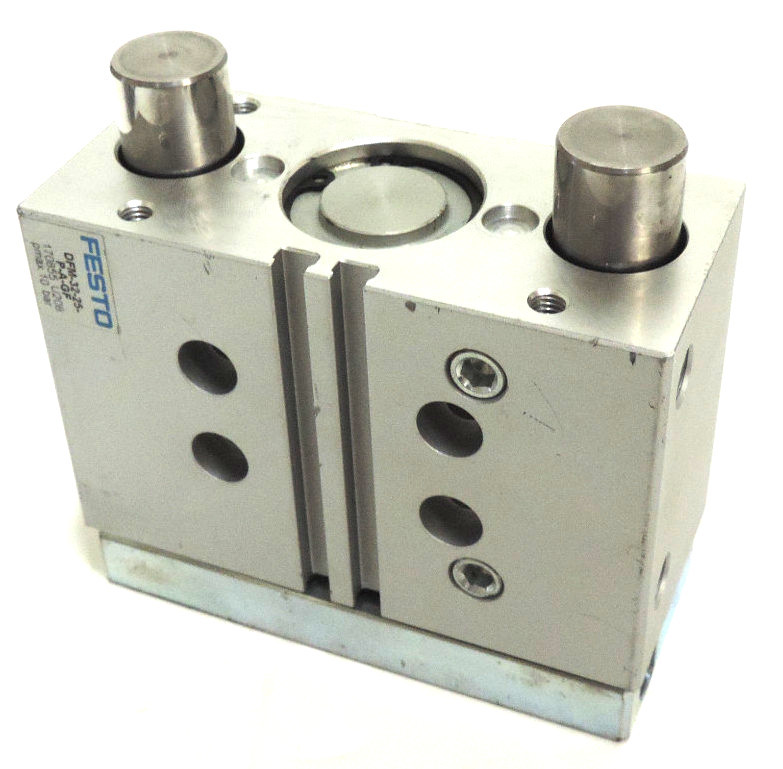 Used NEW FESTO DFM-32-25-P-A-GF GUIDED CYLINER 25MM STROKE 32MM BORE 10BAR