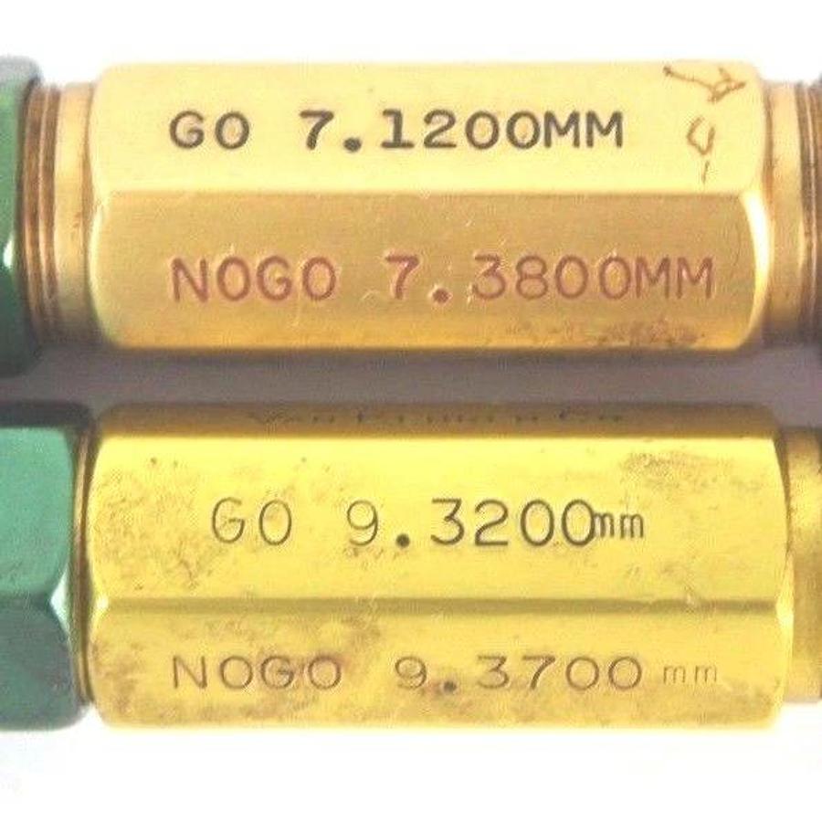 Used LOT OF 10 PLUG GAGES BESLEY, RITE-O, HEMCO, VAN KEUREN, DU-WELL