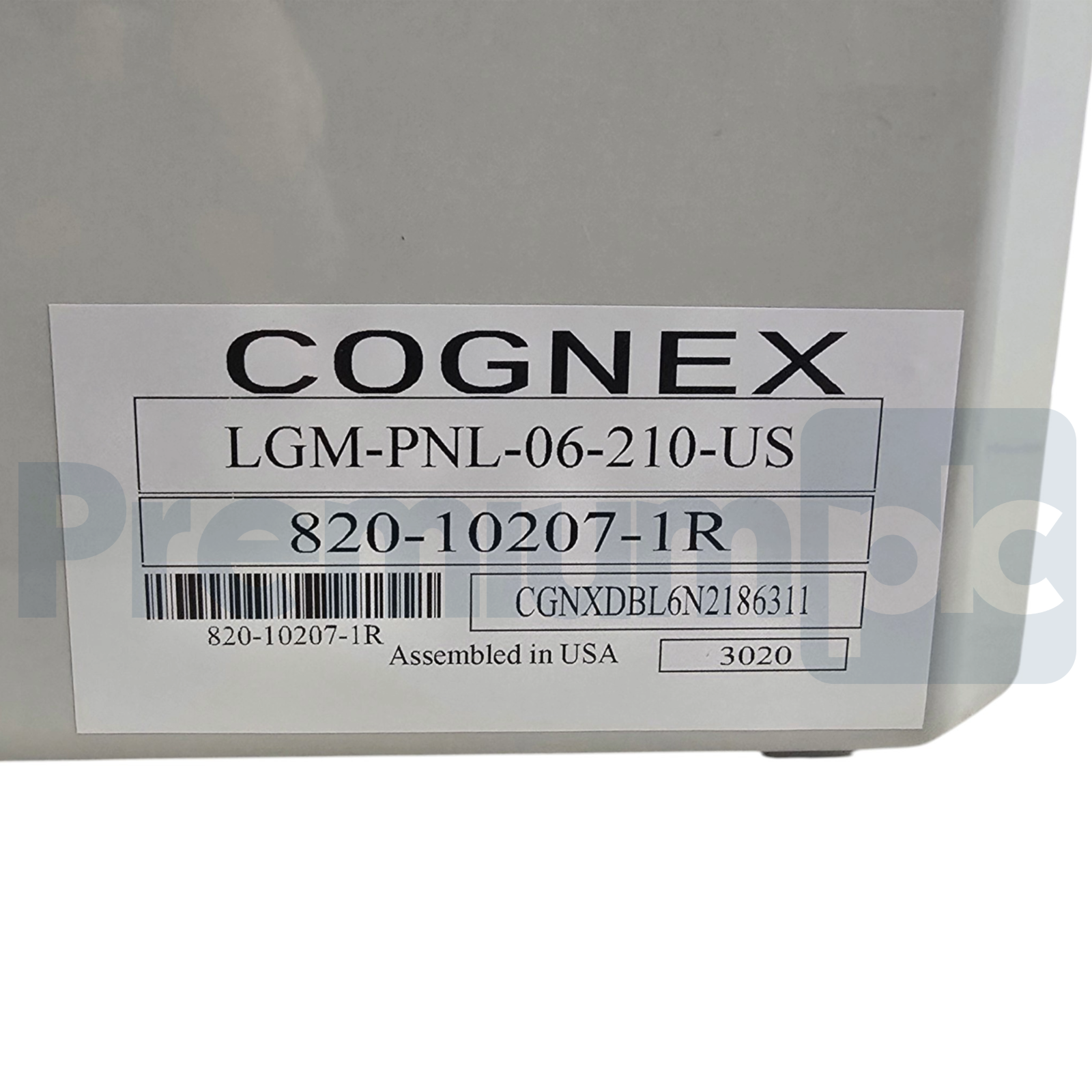 Used Cognex LGM-PNL-06-210-US 6-Cam I/O Power Box Panel 820-10207-1R NSMP