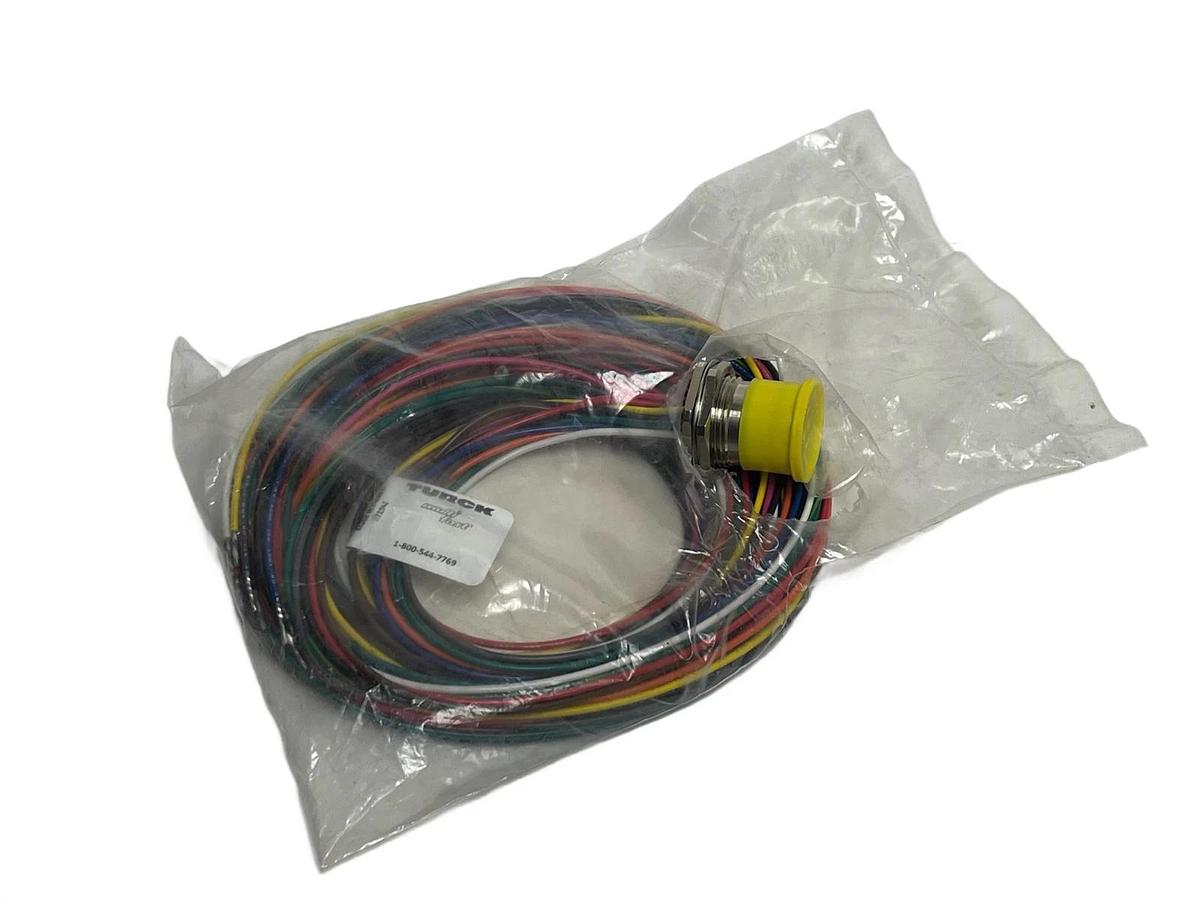 Turck CSFD 12-12-2 Multifast Receptacle 12-Pin M23 Male 2M NEW Surplus