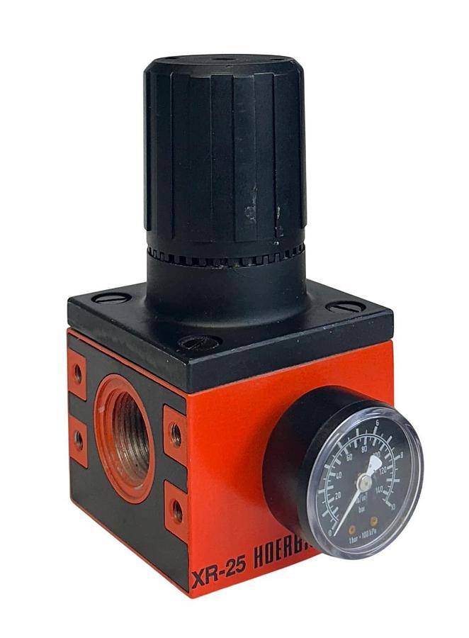 Used HOERBIGER XR-25 / XR25 PRESSURE REGULATOR 0-10BAR (1600kPa) USNP