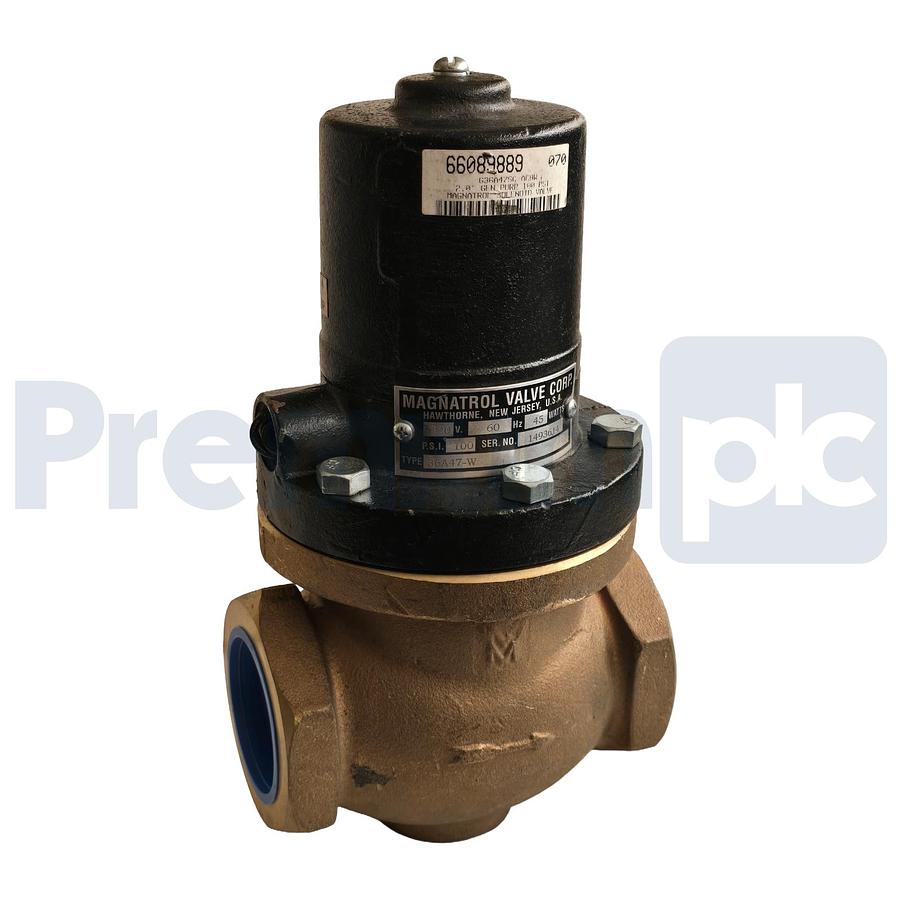 Used Magnatrol G36A47SC-ACBW | 66089889 Solenoid Valve 2" NPT, N/C 120/60Vac 45W NSNP