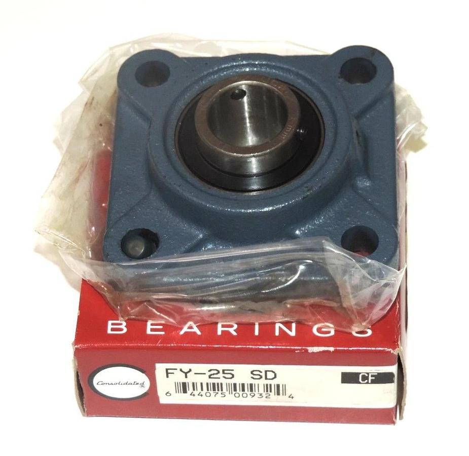 Used NIB CONSOLIDATED BEARINGSS FY-25 SD BEARING YHKF205 UC20 5MM FY25SD