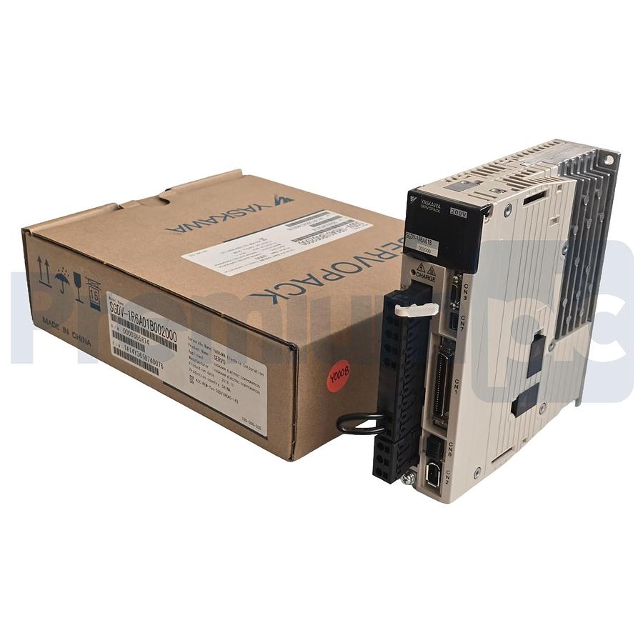 Used YASKAWA ELECTRIC SGDV-1R6A01B002000 SIGMA-5 SERVOPACK SERVO AMPLIFIER 200V NSMP