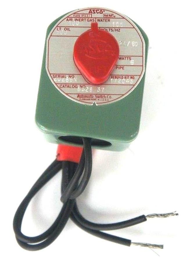 NEW ASCO AUTOMATIC SWITCH 8328-37 MINI VALVE 172043 REBUILD NO 24V 60HZ 6 WATTS